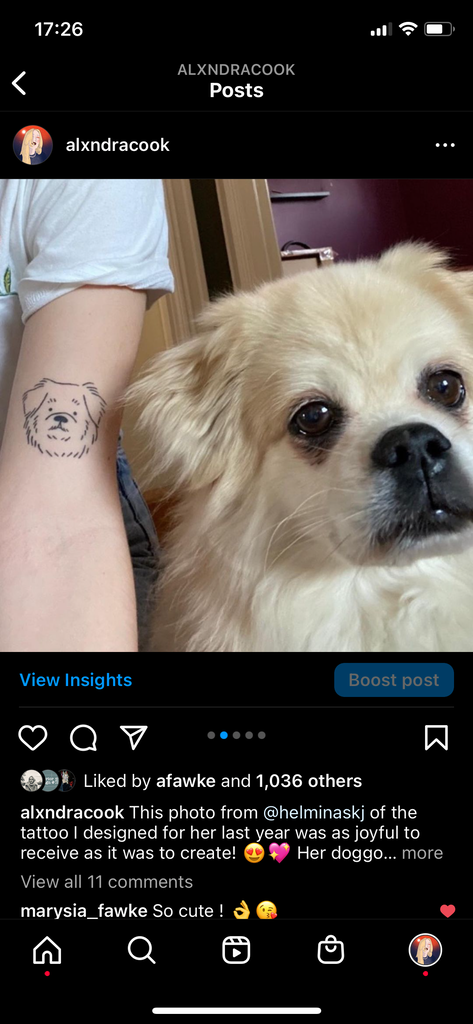 Pet Tattoo Commission