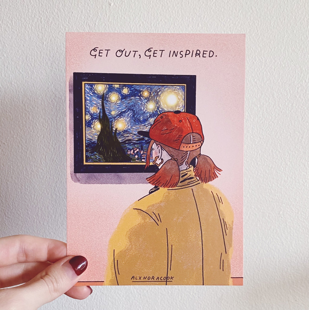 Get Inspired Postcard