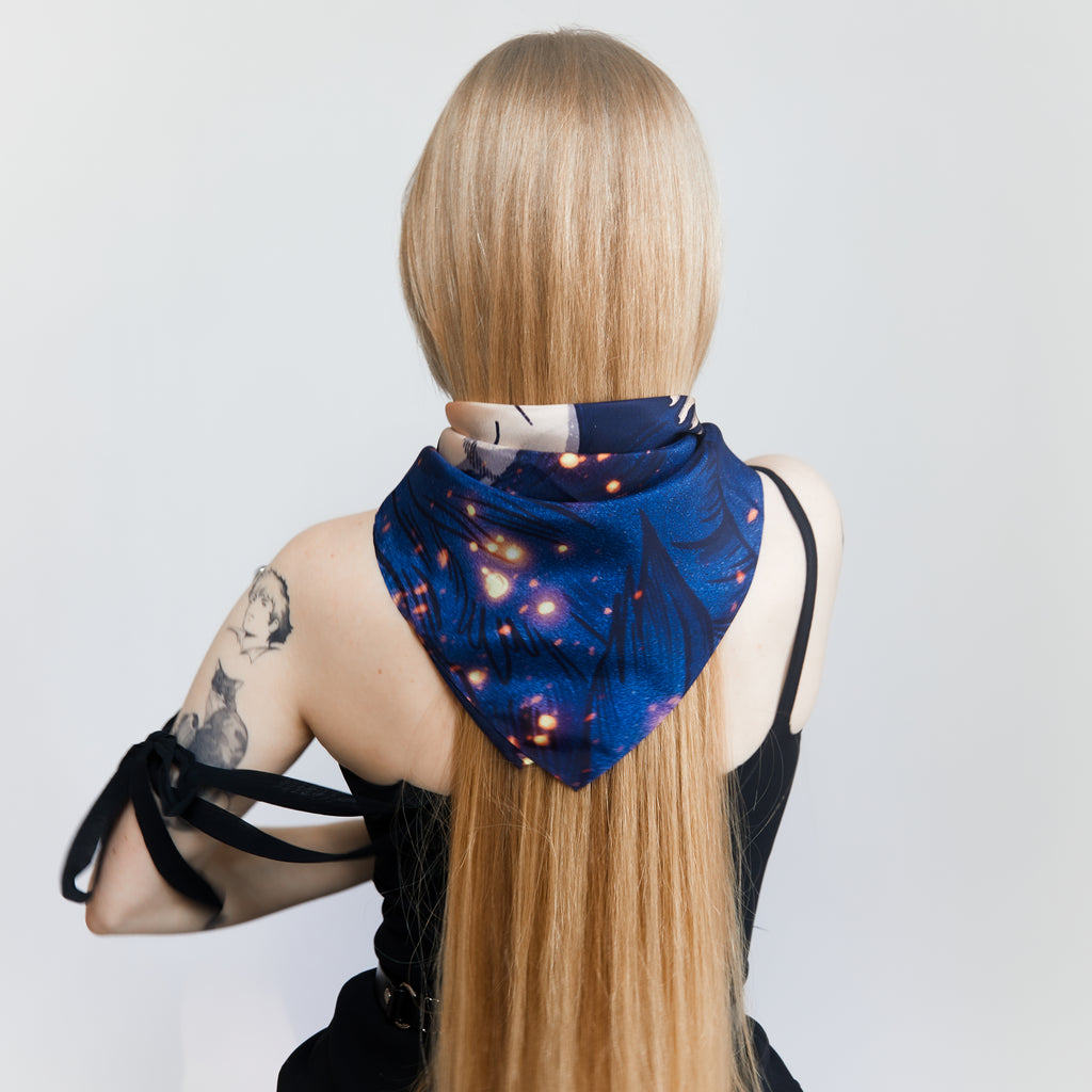 Sophie and Howl Silk Scarf