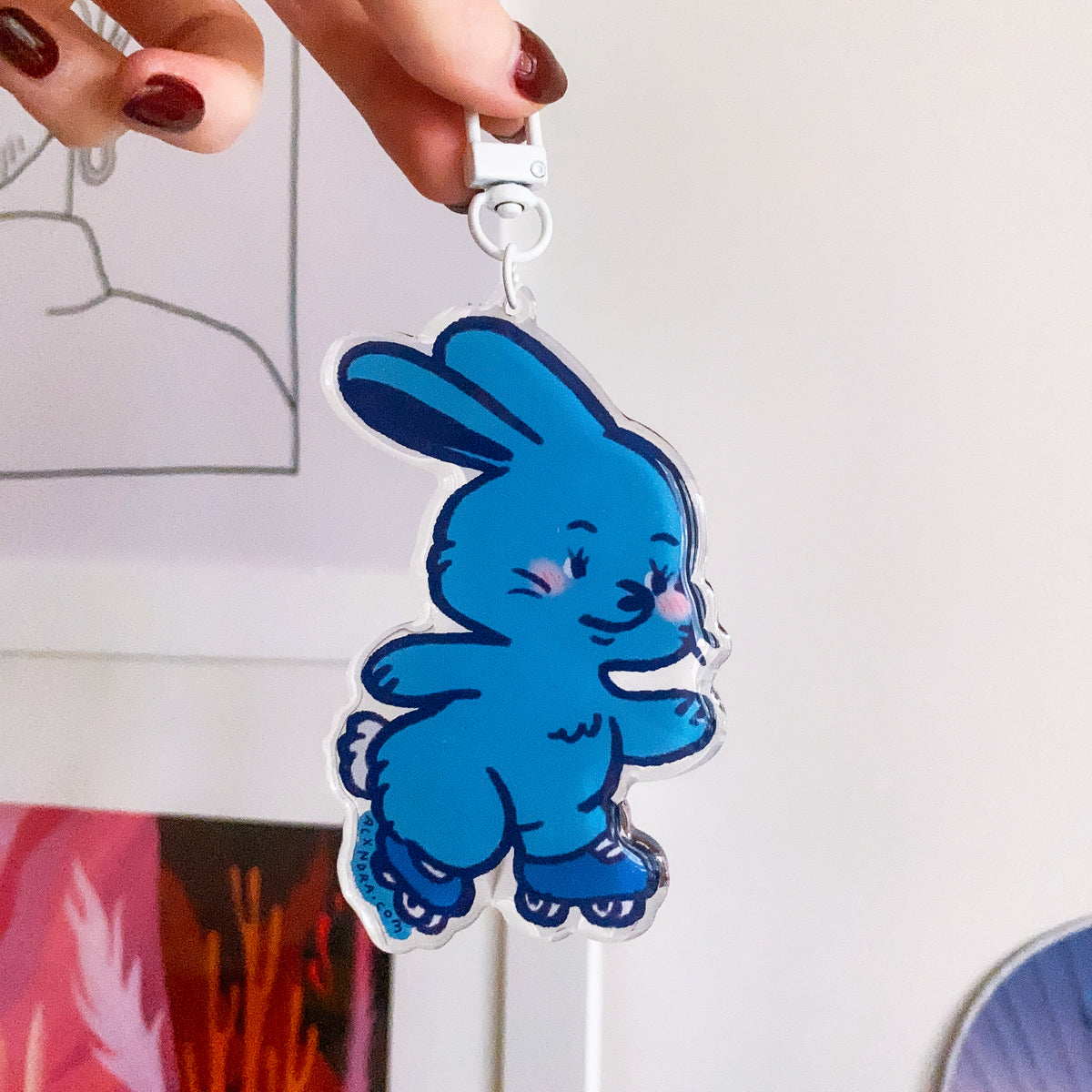 New Jeans Bunny Keyring | ALXNDRA